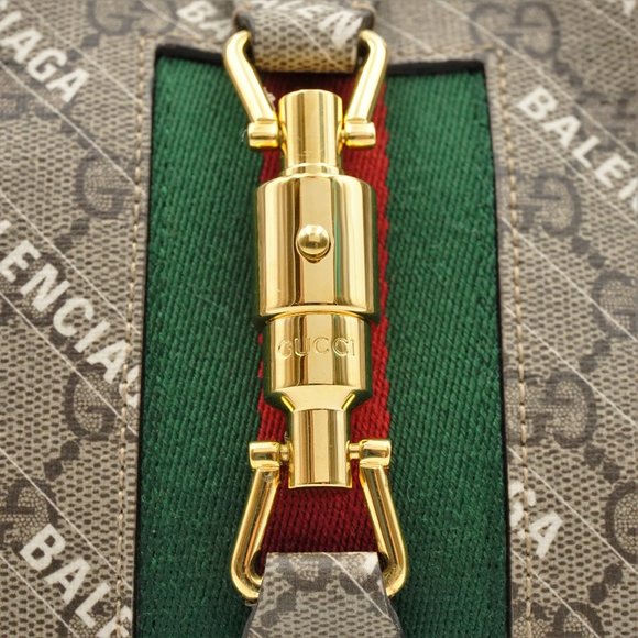 New in Box Gucci x Balenciaga The Hacker Project Small Jackie 1961 Hobo Bag - Picture 2 of 13